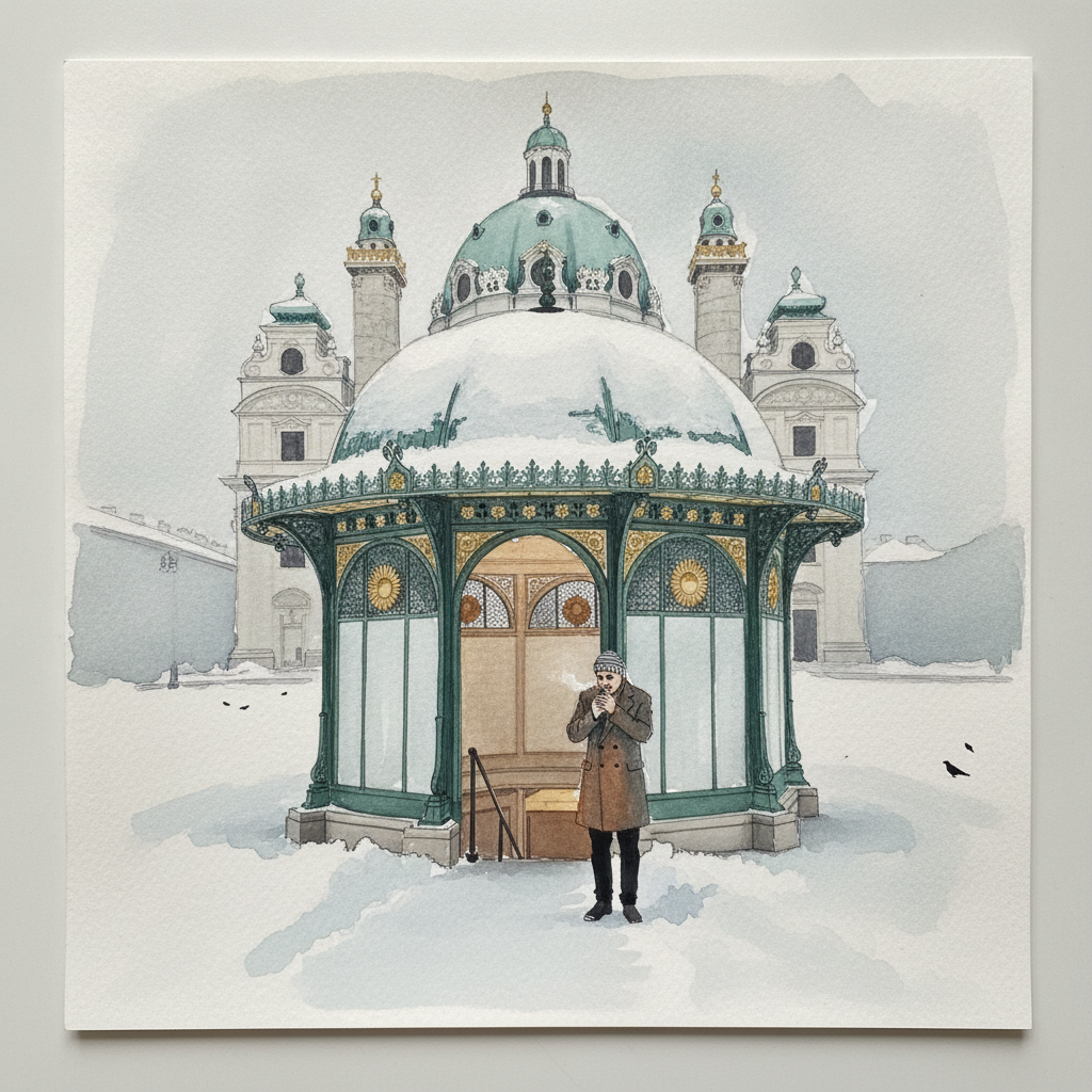 Karlsplatz Pavilion, Vienna example 1
