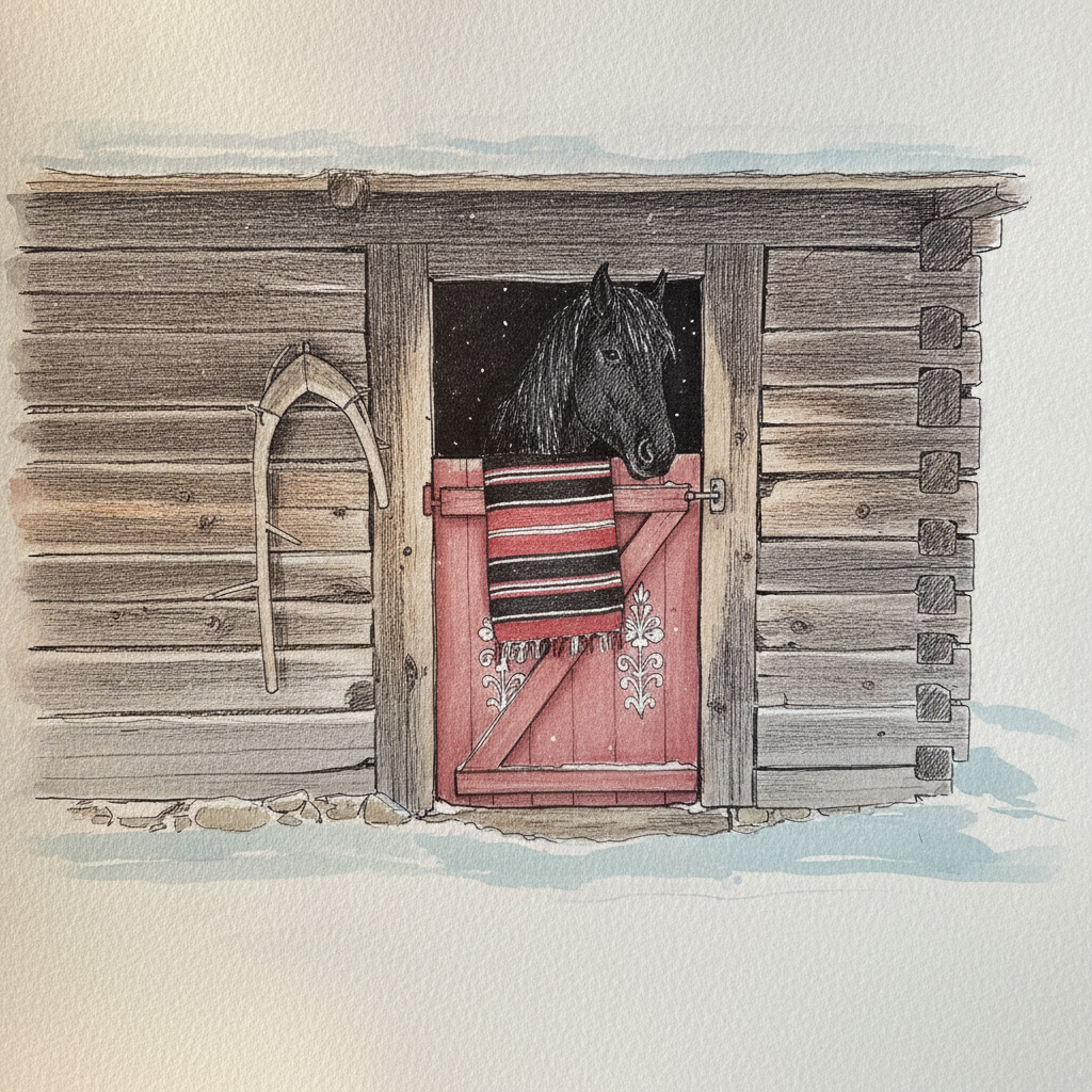 Romanian Carpathian Stable example 2