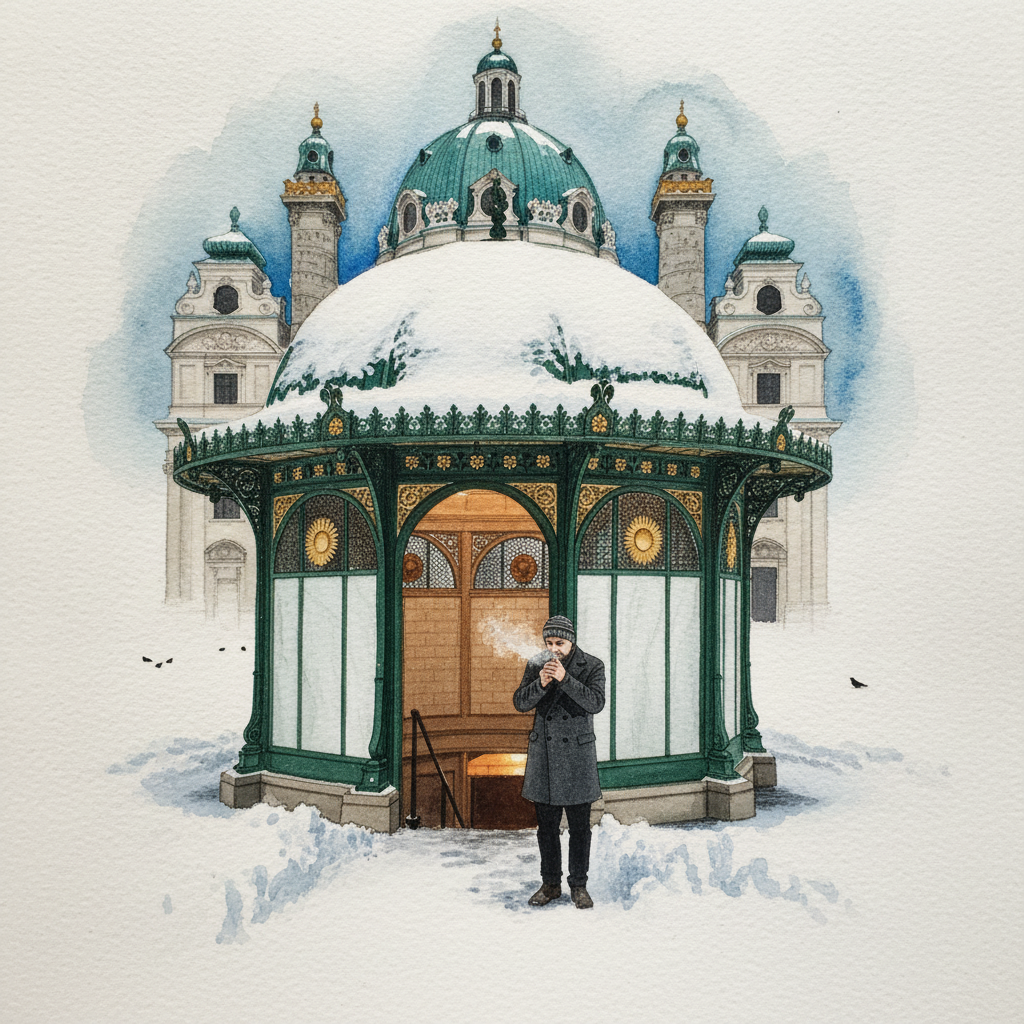 Karlsplatz Pavilion, Vienna example 2