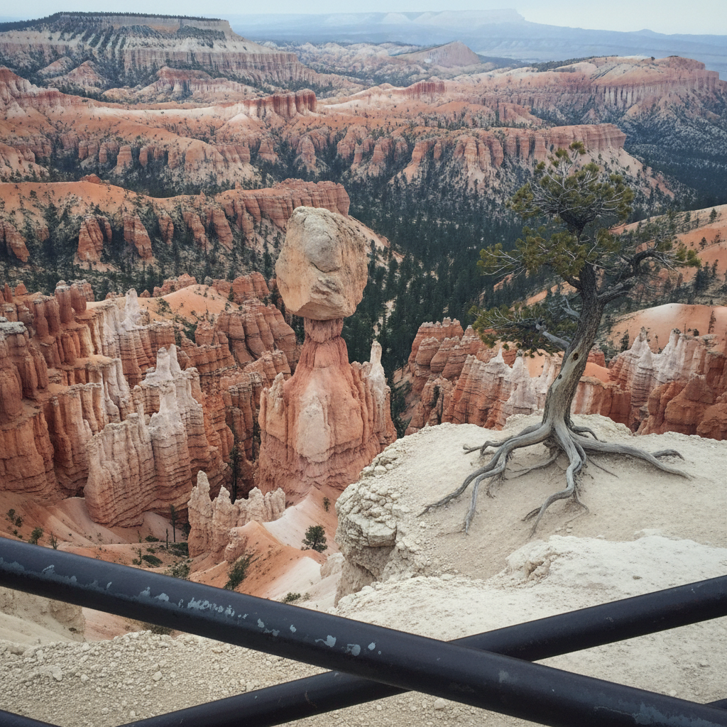 Thor's Hammer at Sunrise Point, Bryce Canyon, Utah, USA AI-generated photoreal reference