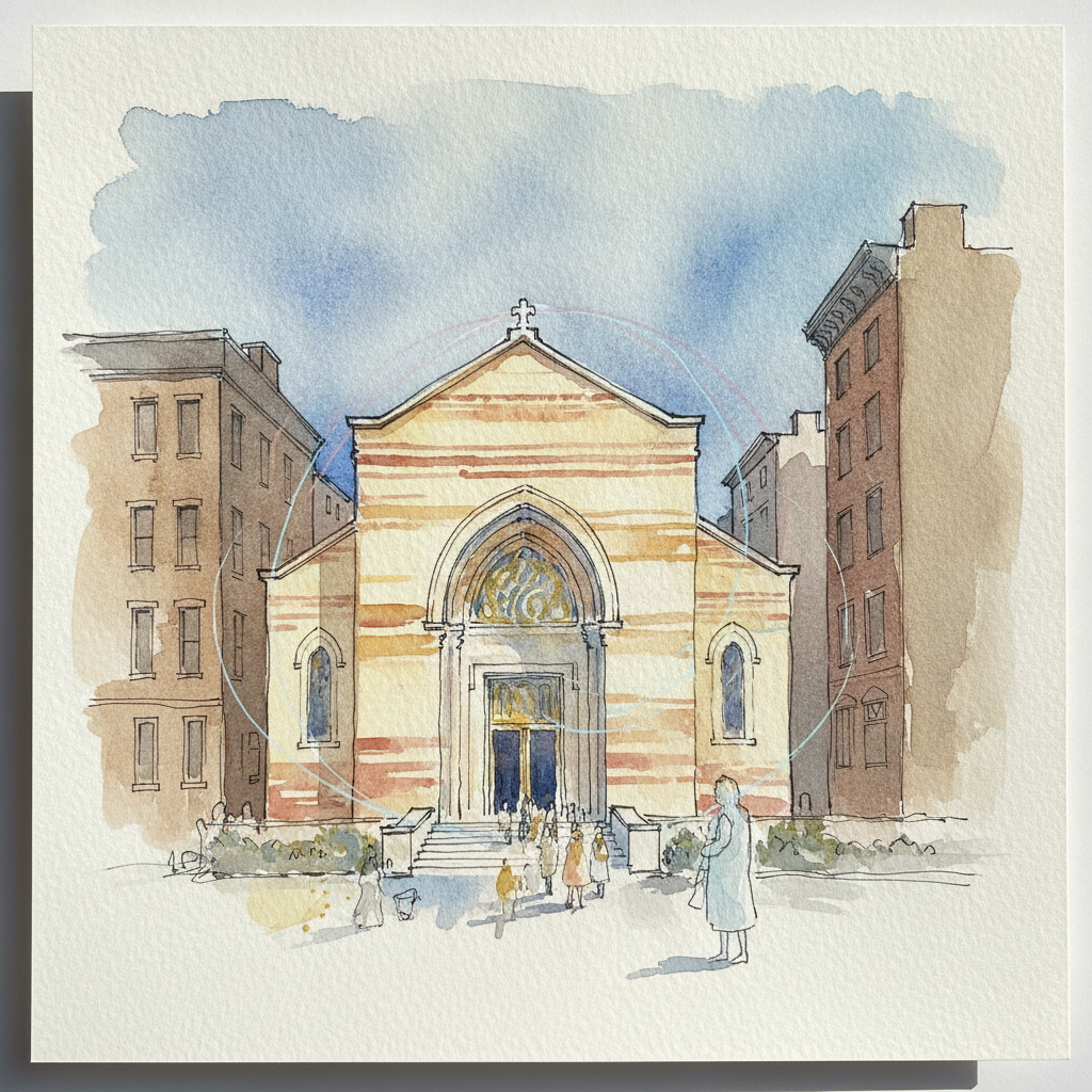 Park East Synagogue, Upper East Side, New York City, USA example 1