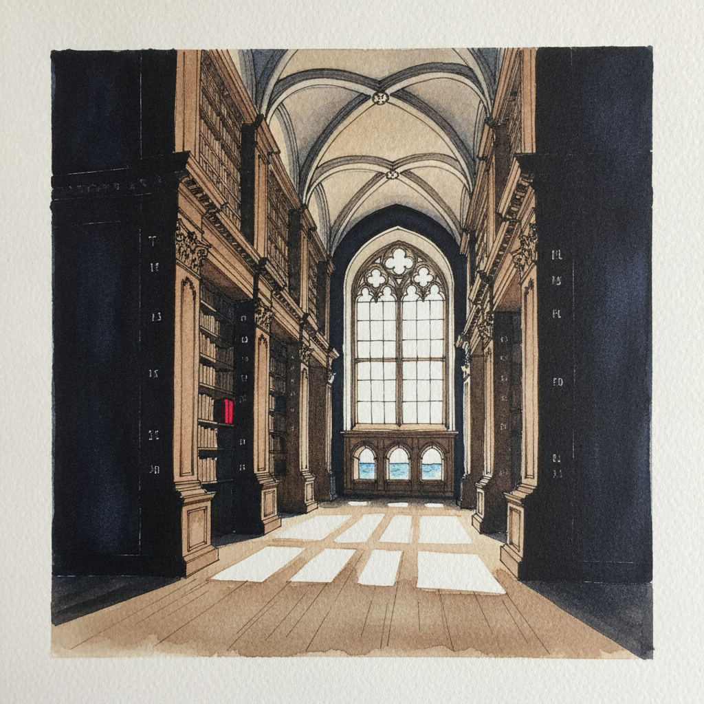 Wren Library, Trinity College, Cambridge, England example 2