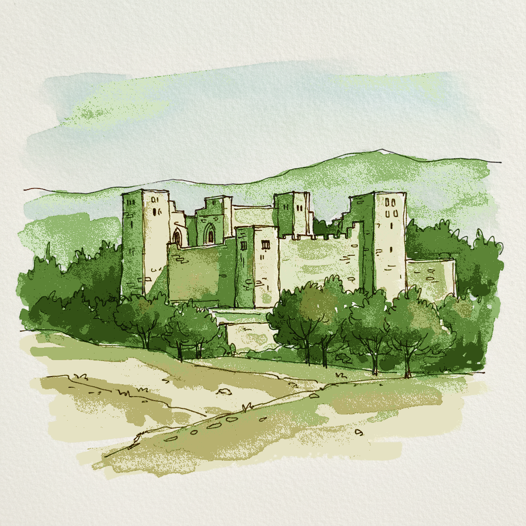 Ajloun Castle (Qalaat ar-Rabad), Ajloun, Jordan example 3