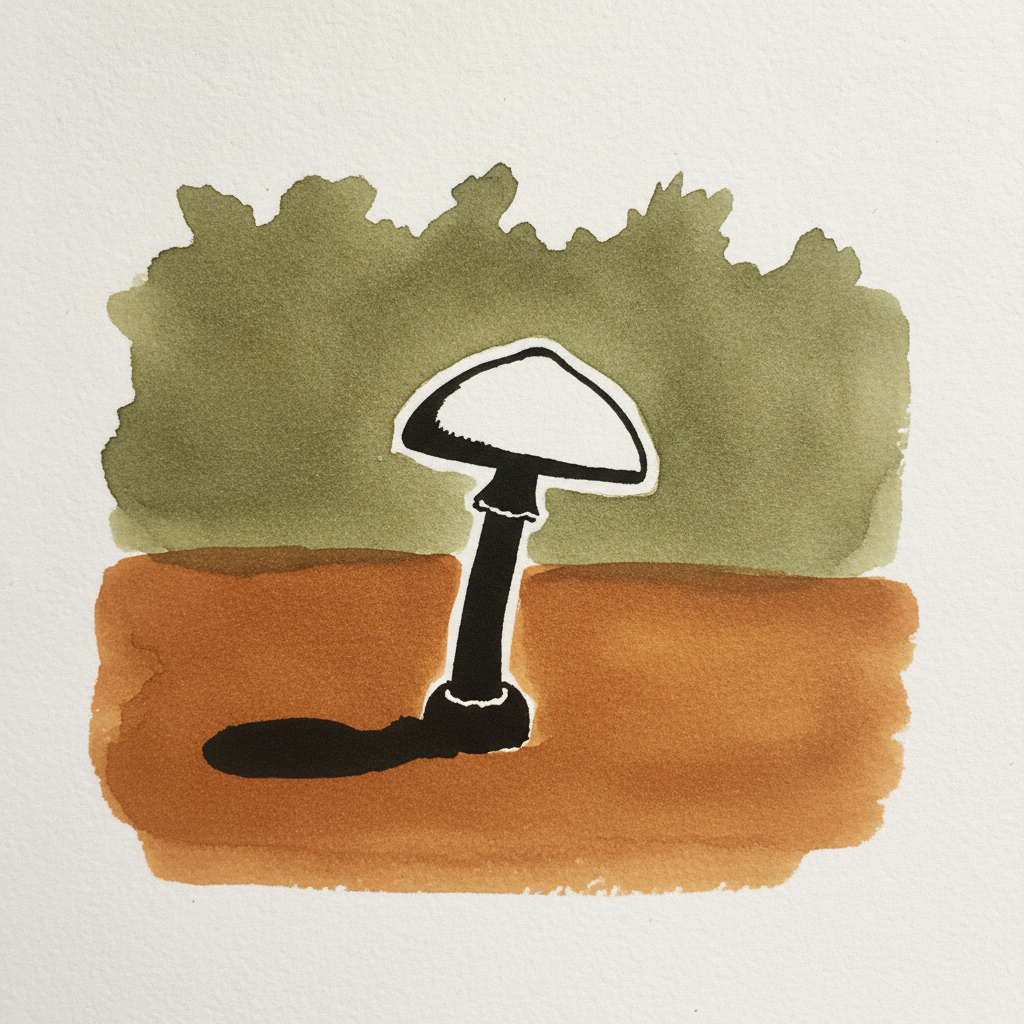 Fool's mushroom (Amanita verna) example 3