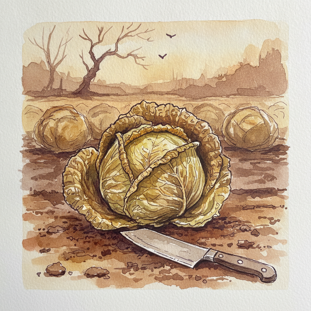 Savoy cabbage example 1