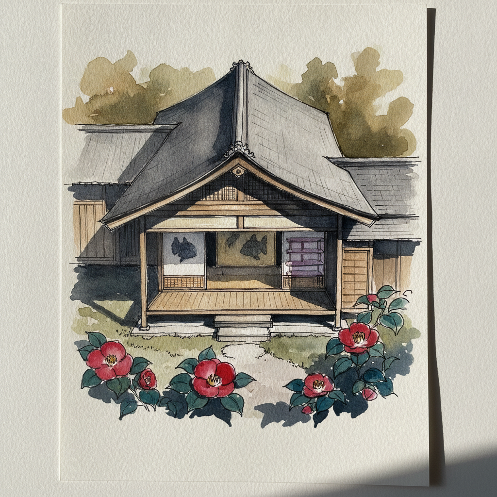 Middle Villa, Shugakuin Imperial Villa, Kyoto, Japan example 1