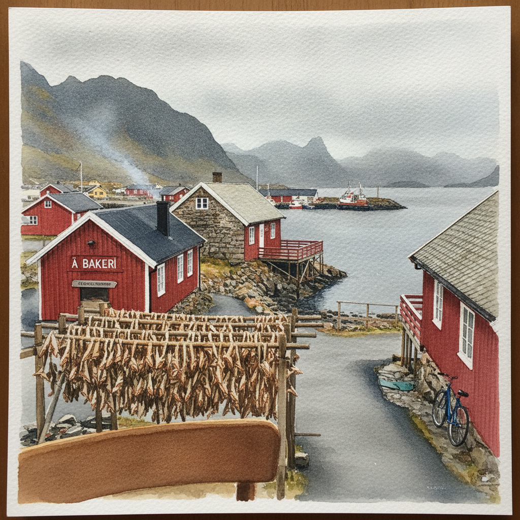 Å, Lofoten, Norway example 1
