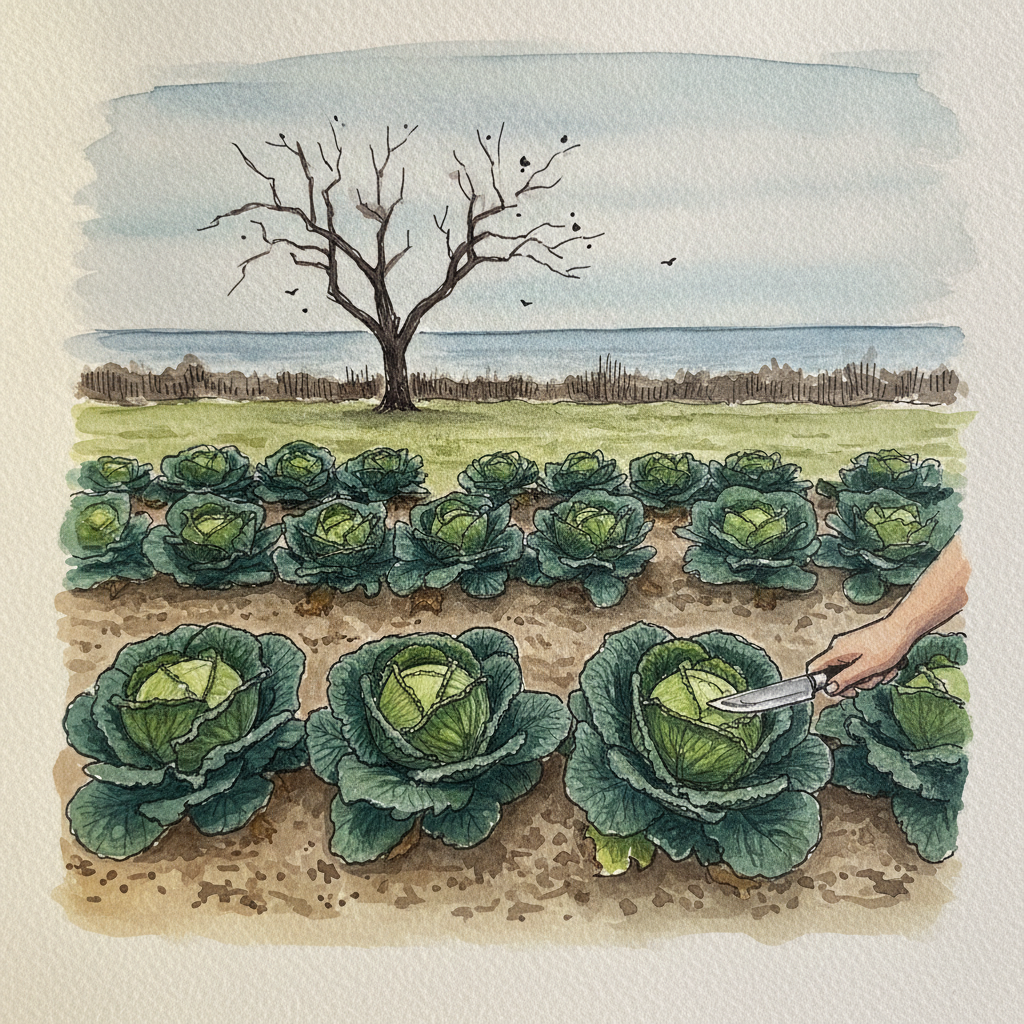 Savoy cabbage example 2