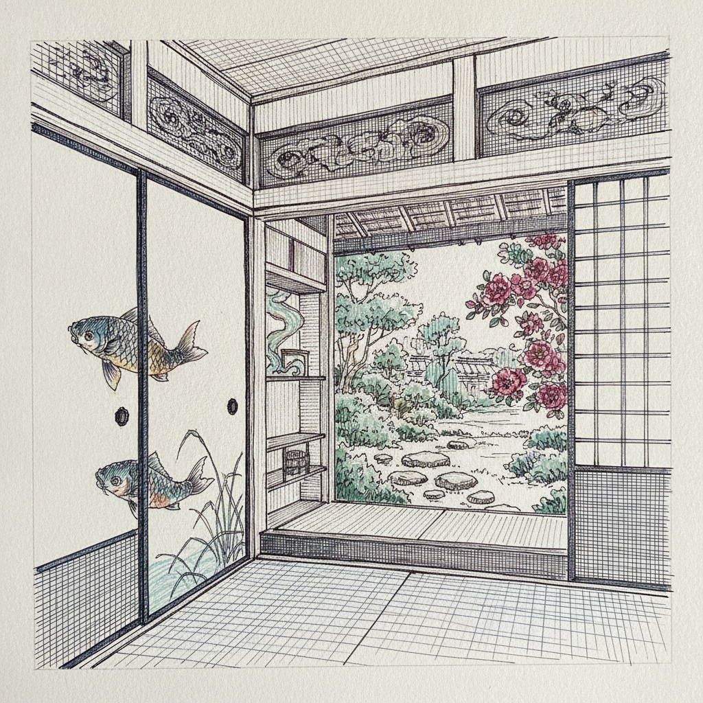 Middle Villa, Shugakuin Imperial Villa, Kyoto, Japan example 2