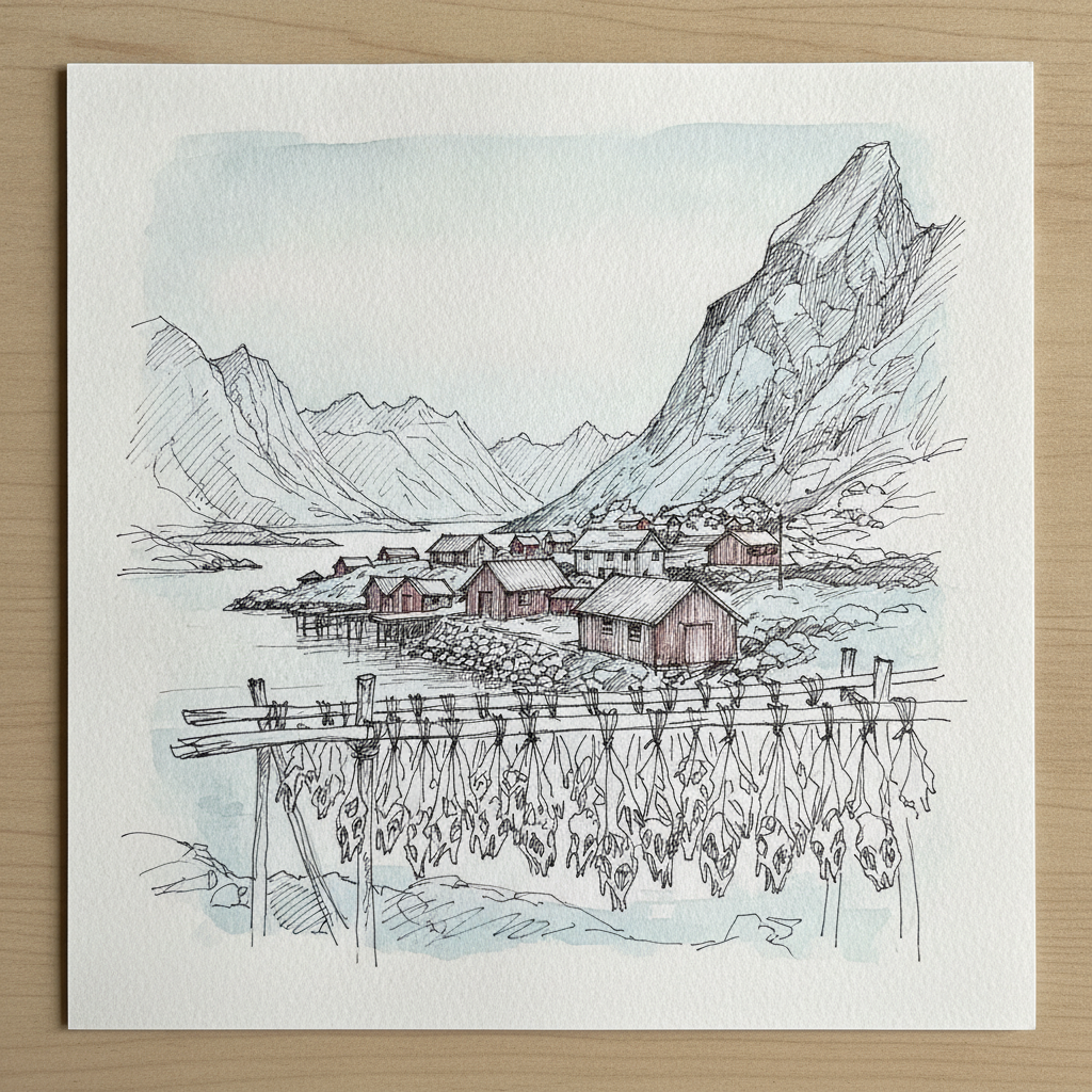 Å, Lofoten, Norway example 2