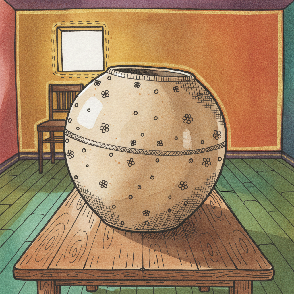 Korean Joseon Moon Jar example 3