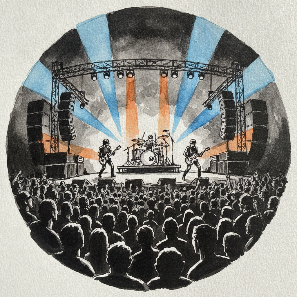 Concert Stage View example 1