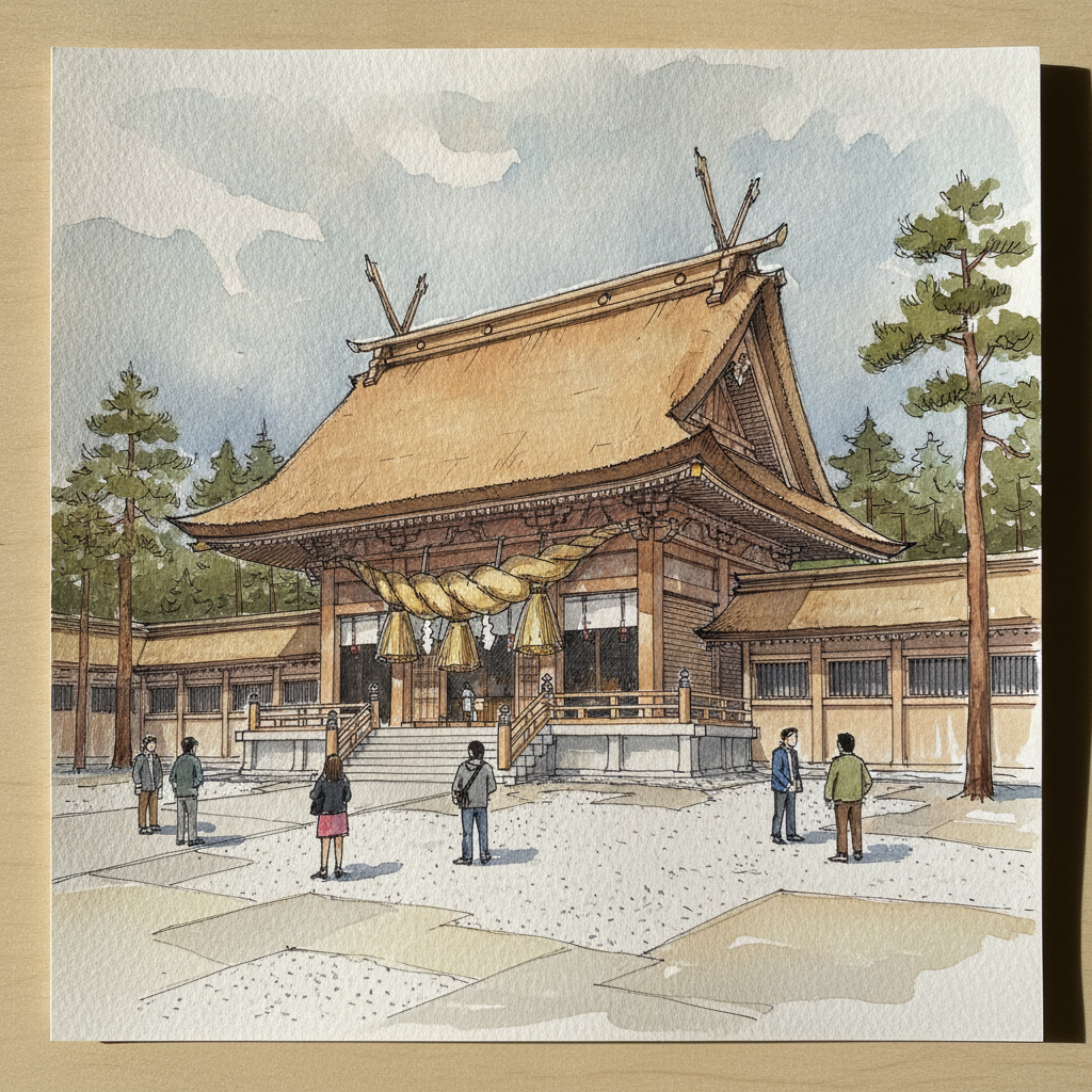 Izumo Taisha, Izumo, Shimane Prefecture, Japan example 1