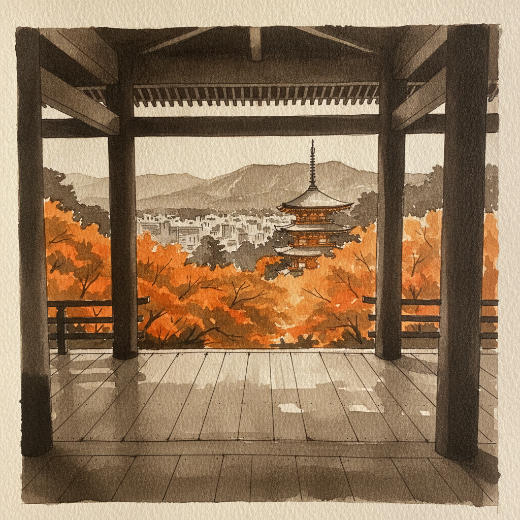Kiyomizu-dera, Kyoto, Japan example 2