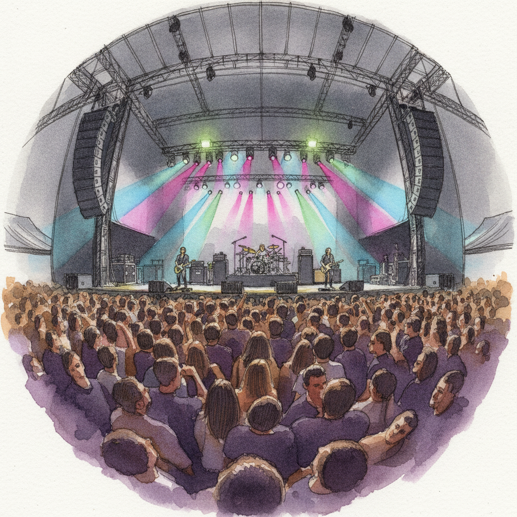 Concert Stage View example 2