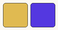 Complementary pair palette