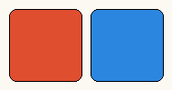 Complementary pair palette