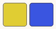 Complementary pair palette