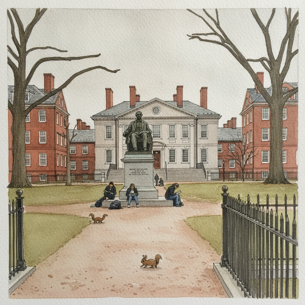 Harvard Yard, Cambridge, Massachusetts example 1