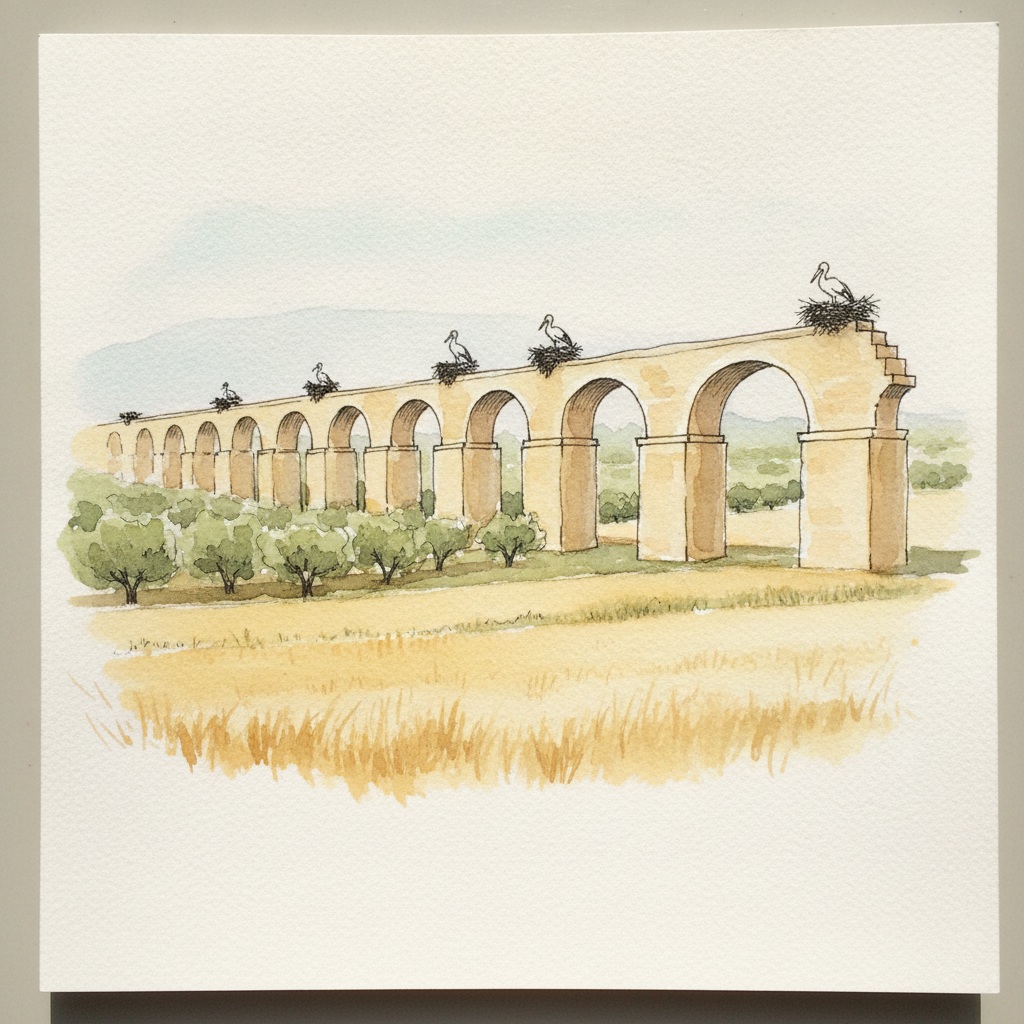 Zaghouan-Carthage Aqueduct, Zaghouan, Tunisia example 1