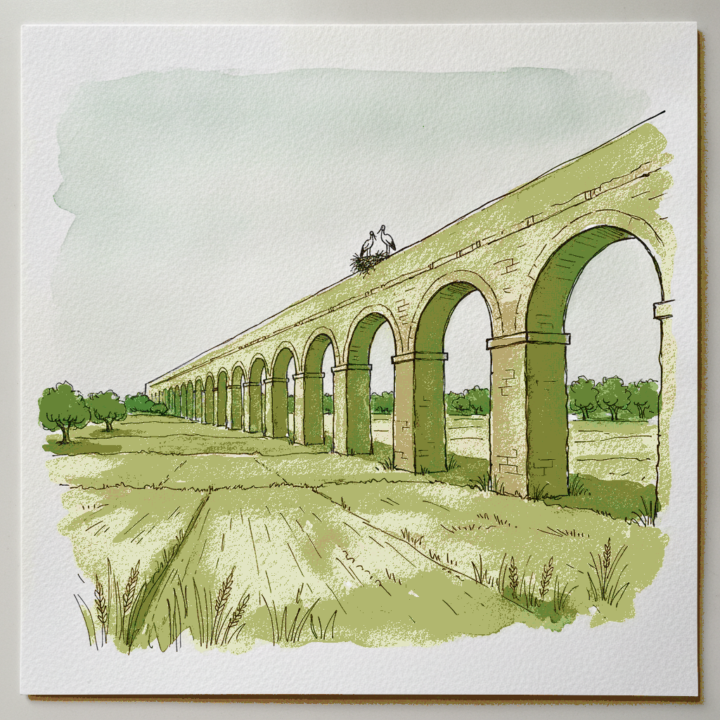 Zaghouan-Carthage Aqueduct, Zaghouan, Tunisia example 3