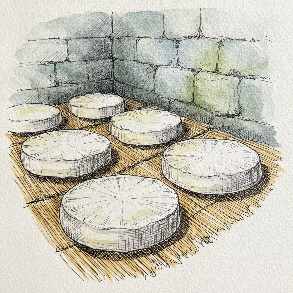Penicillium camemberti (camembert) example 1