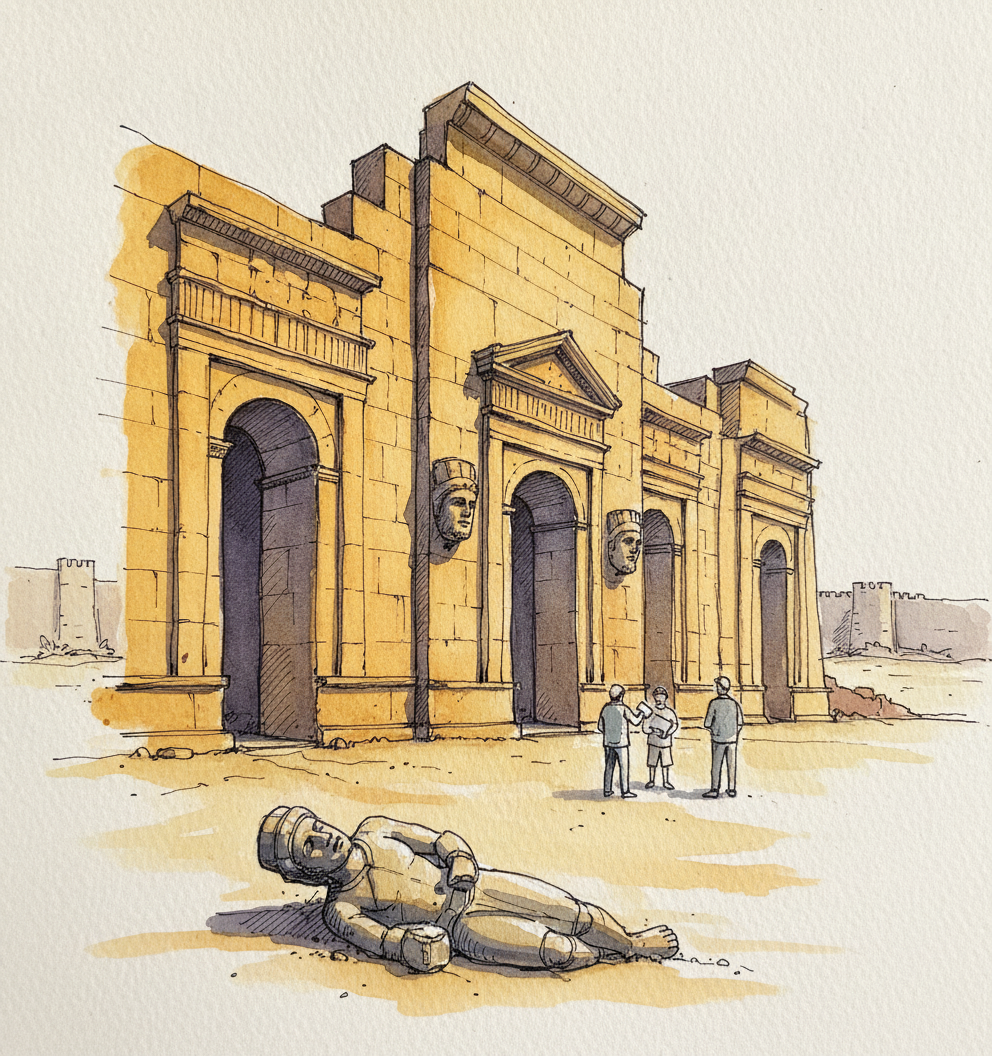 Hatra, Nineveh Province, Iraq example 2