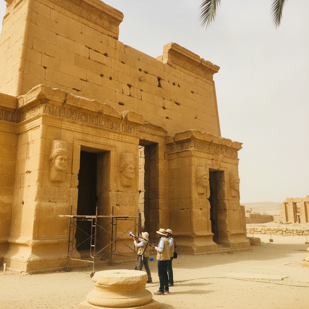 Hatra, Nineveh Province, Iraq AI-generated photoreal reference