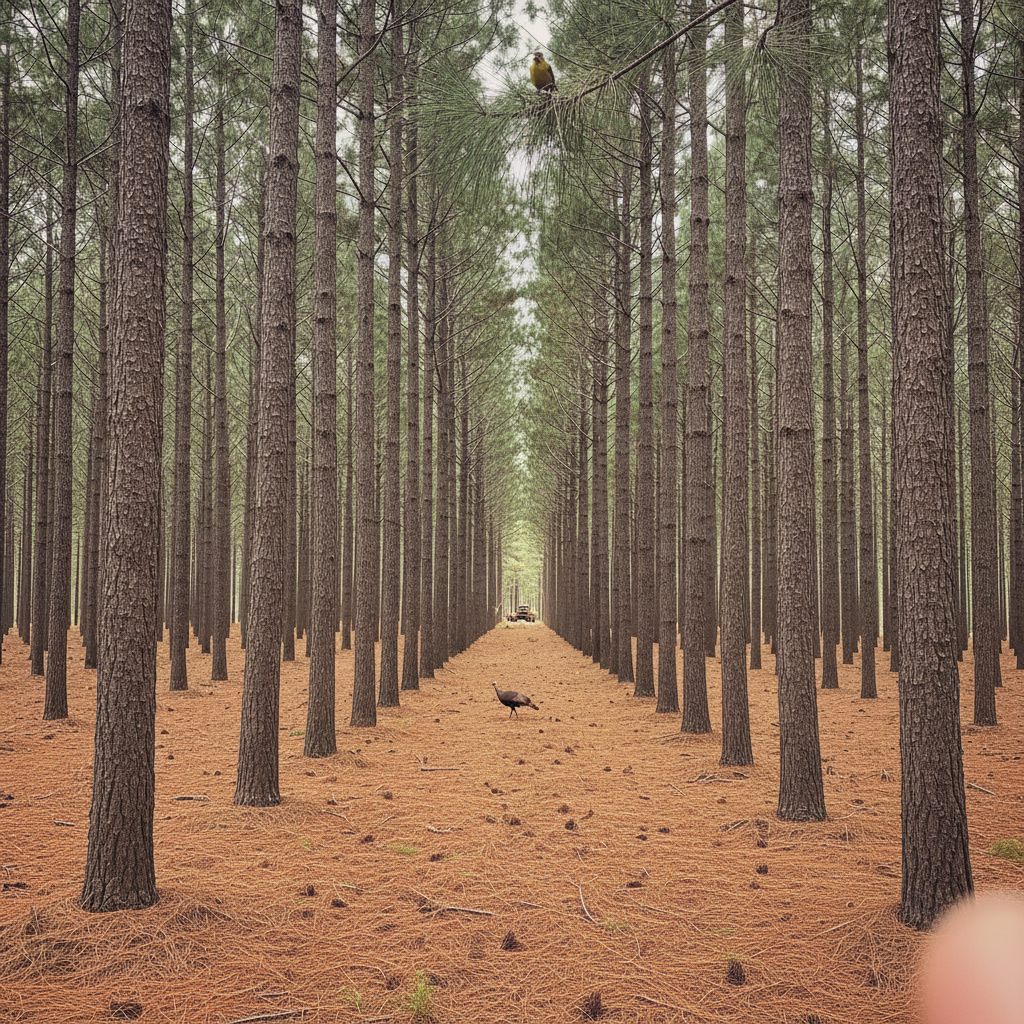 Loblolly pine AI-generated photoreal reference