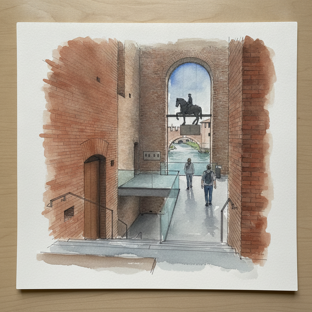 Castelvecchio Museum, Verona, Italy example 2