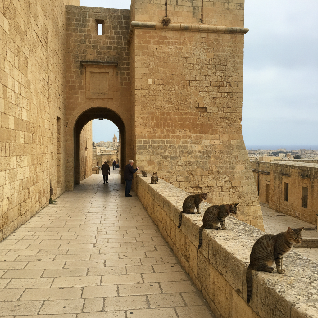 Mdina, Malta AI-generated photoreal reference