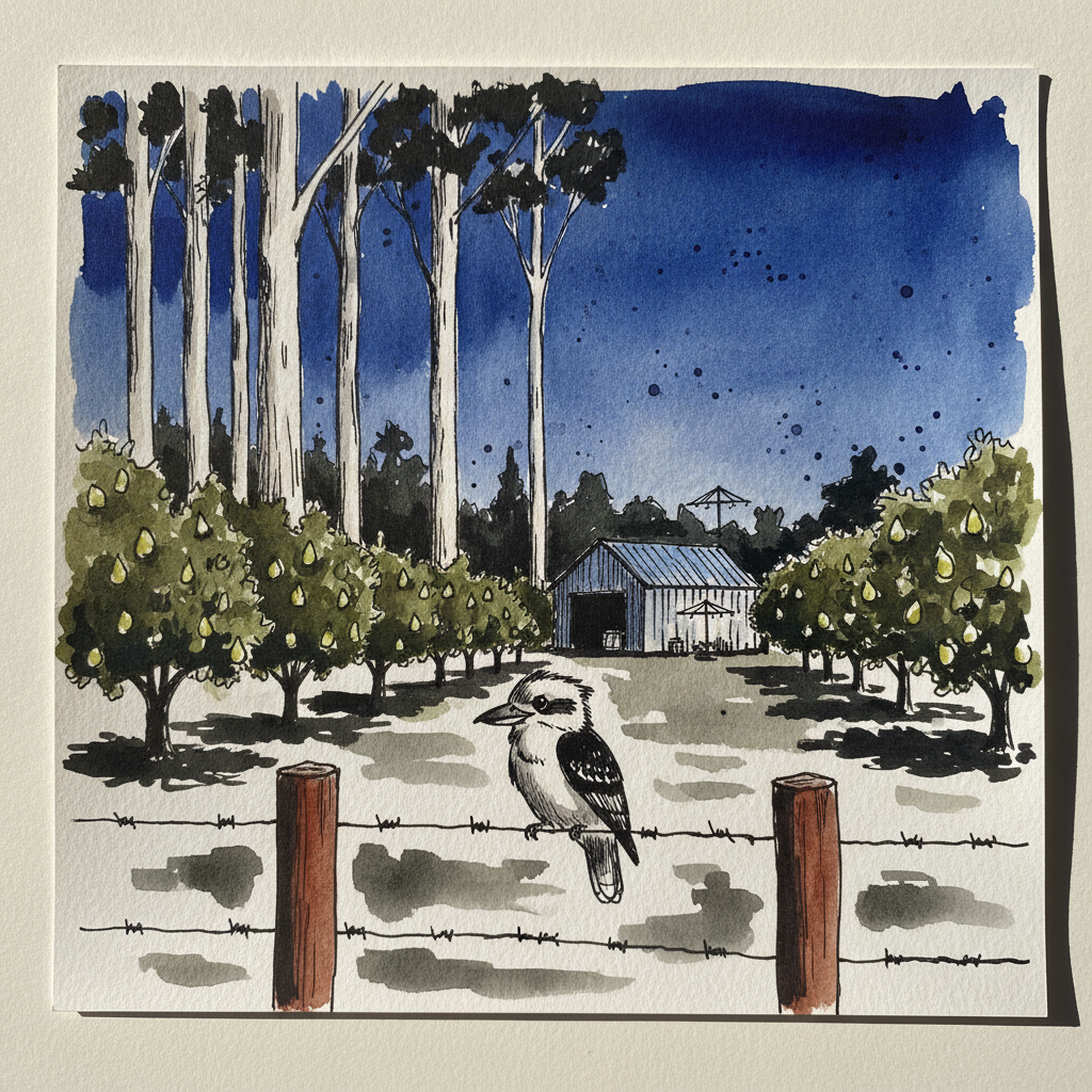 Western Australia pear orchard, Australia example 1