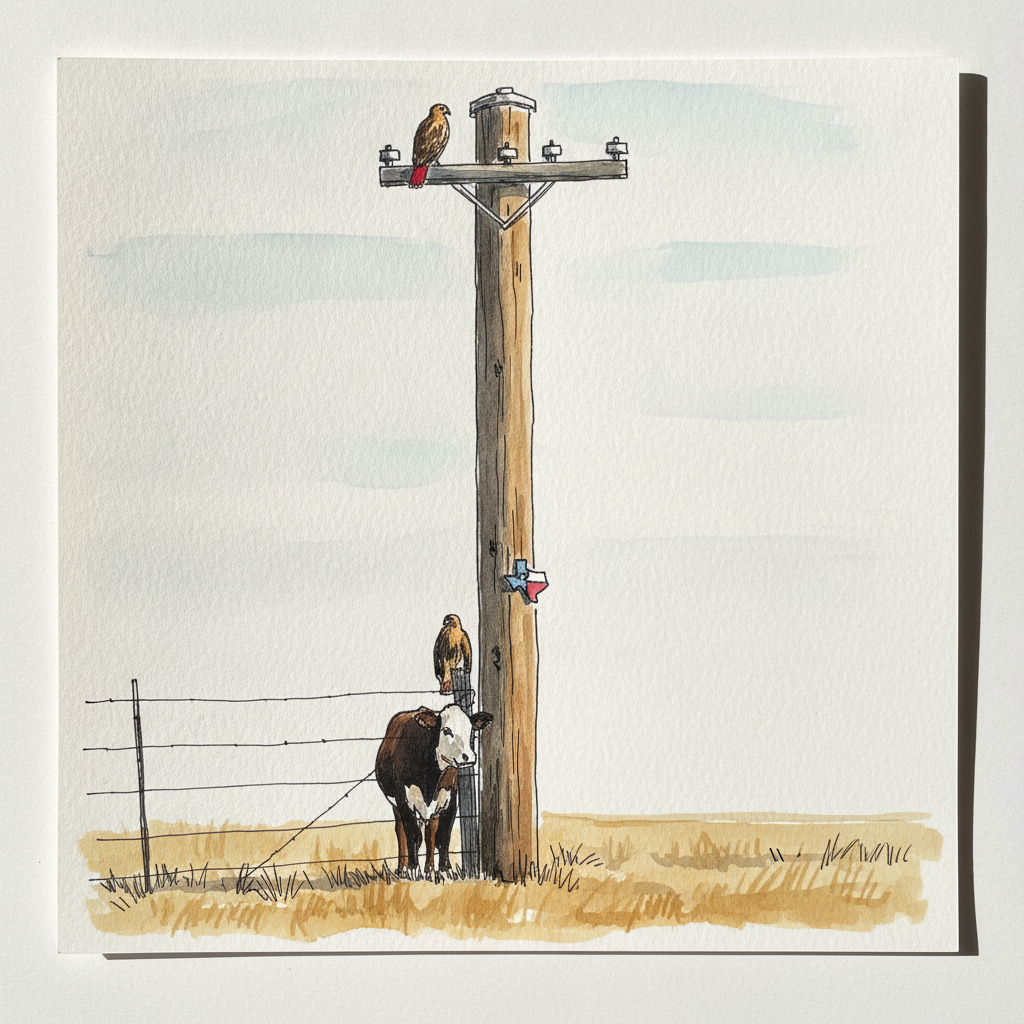 Texas Pasture Pole example 3