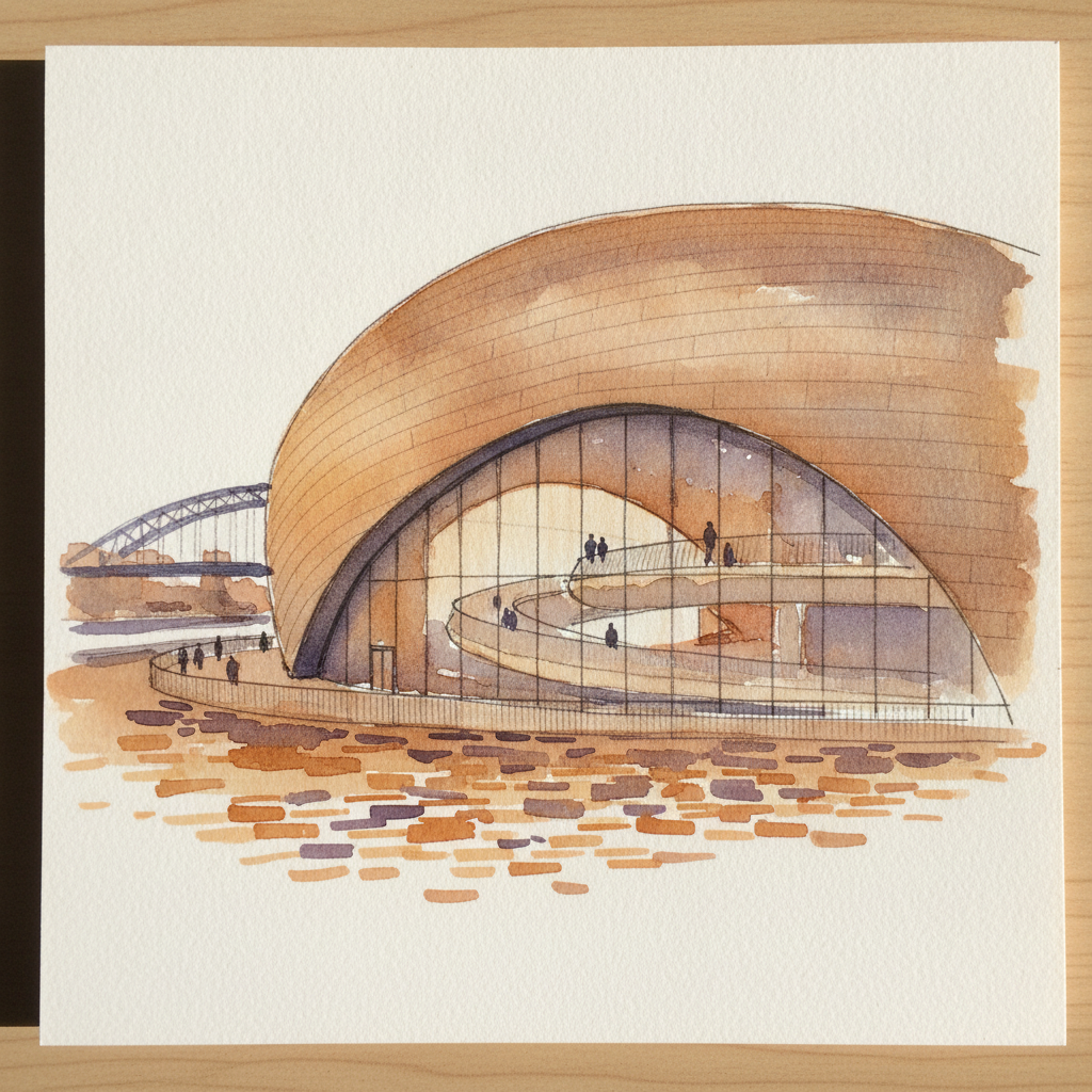 Sage Gateshead, Gateshead, England example 2