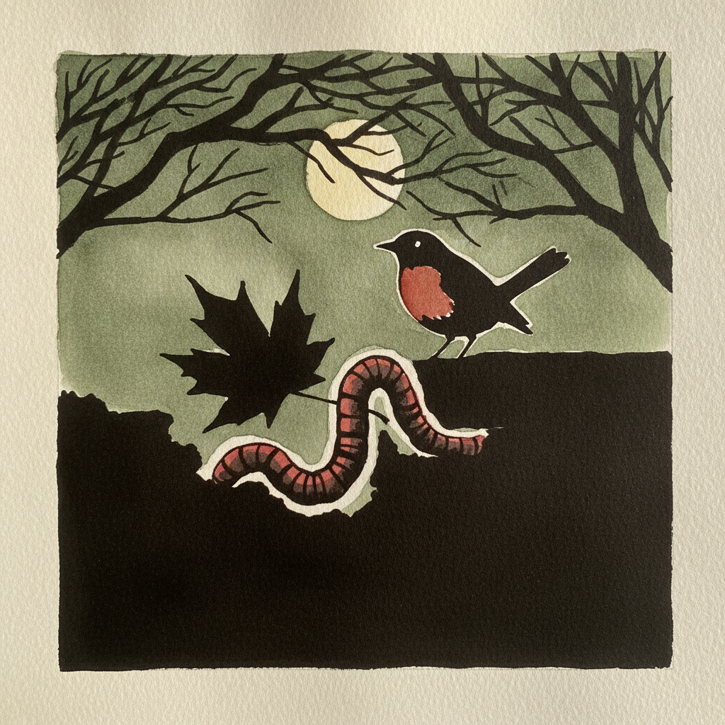 Common earthworm example 3