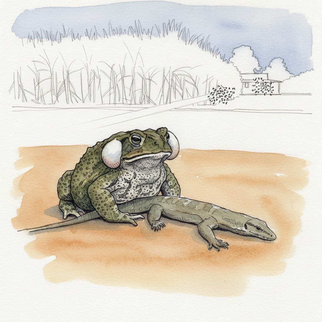 Cane toad example 1