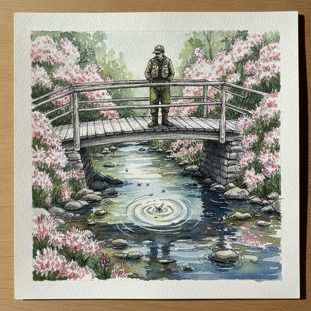 Trout Stream Casting example 2