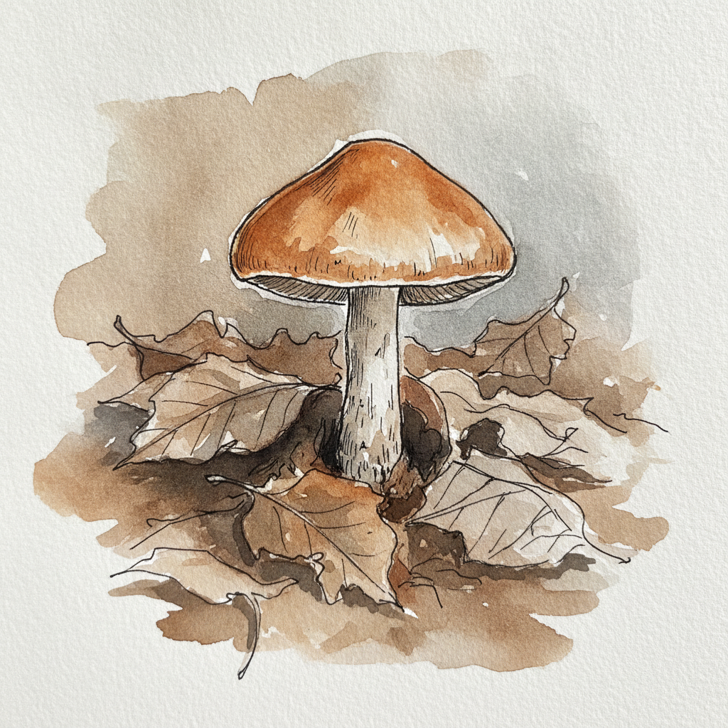 Fool's webcap (Cortinarius orellanus) example 2