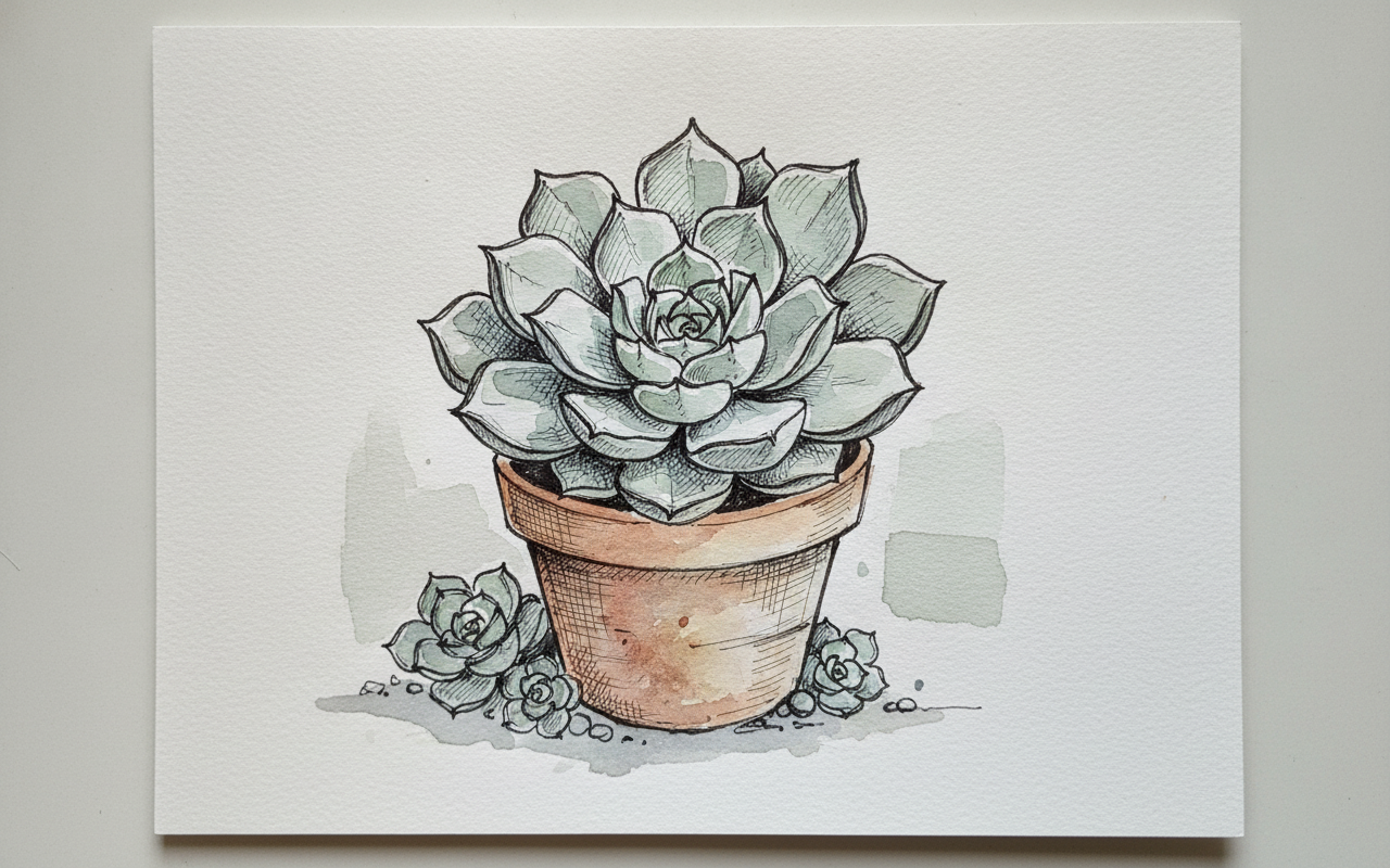 Echeveria example 1