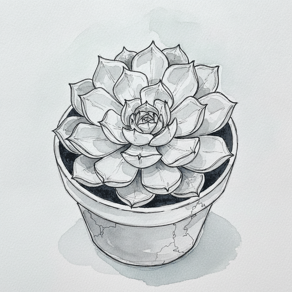Echeveria example 3