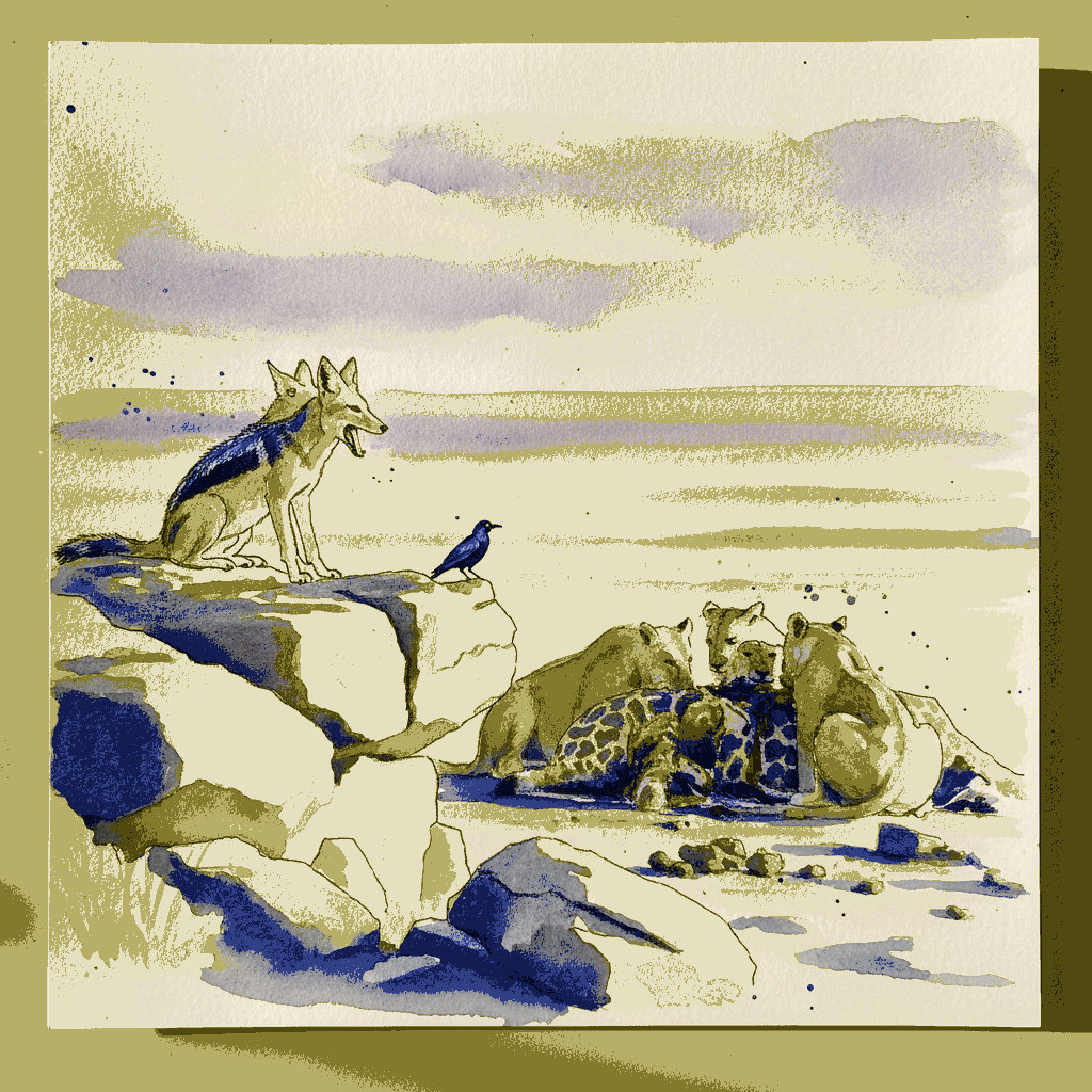 Black-backed jackal example 3