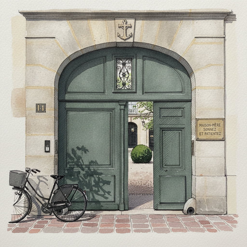 Rue Cassette, 6eme, Quiet Convent Side example 1
