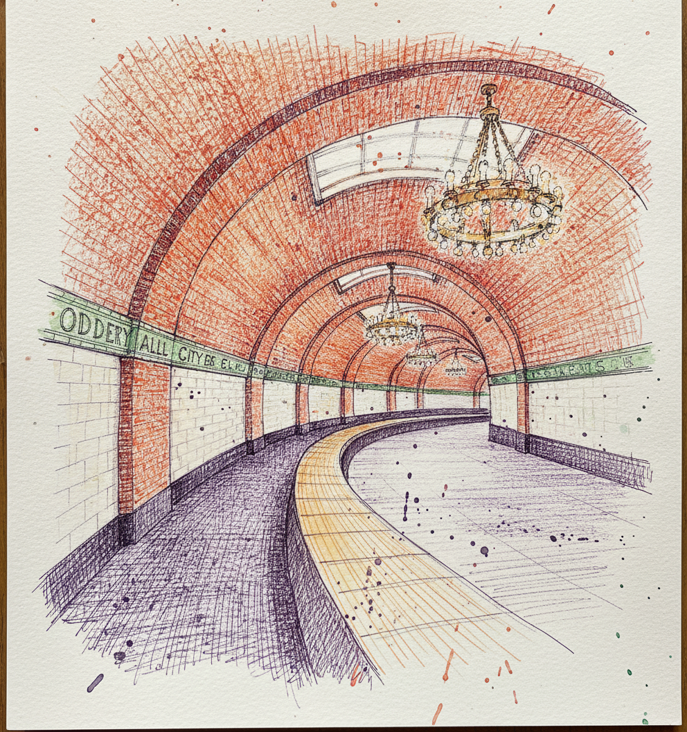 Old City Hall Station, New York City Subway, USA example 1