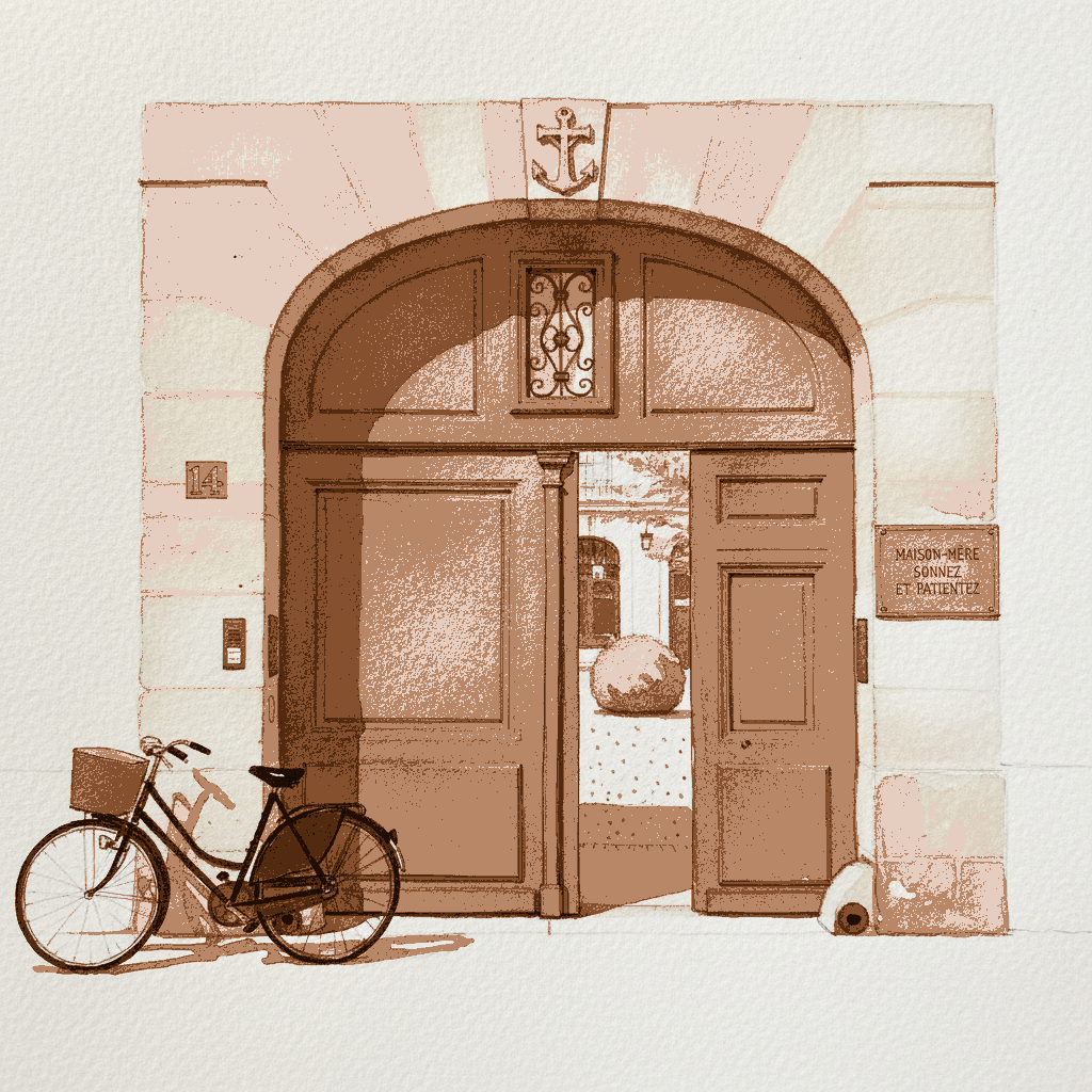 Rue Cassette, 6eme, Quiet Convent Side example 3