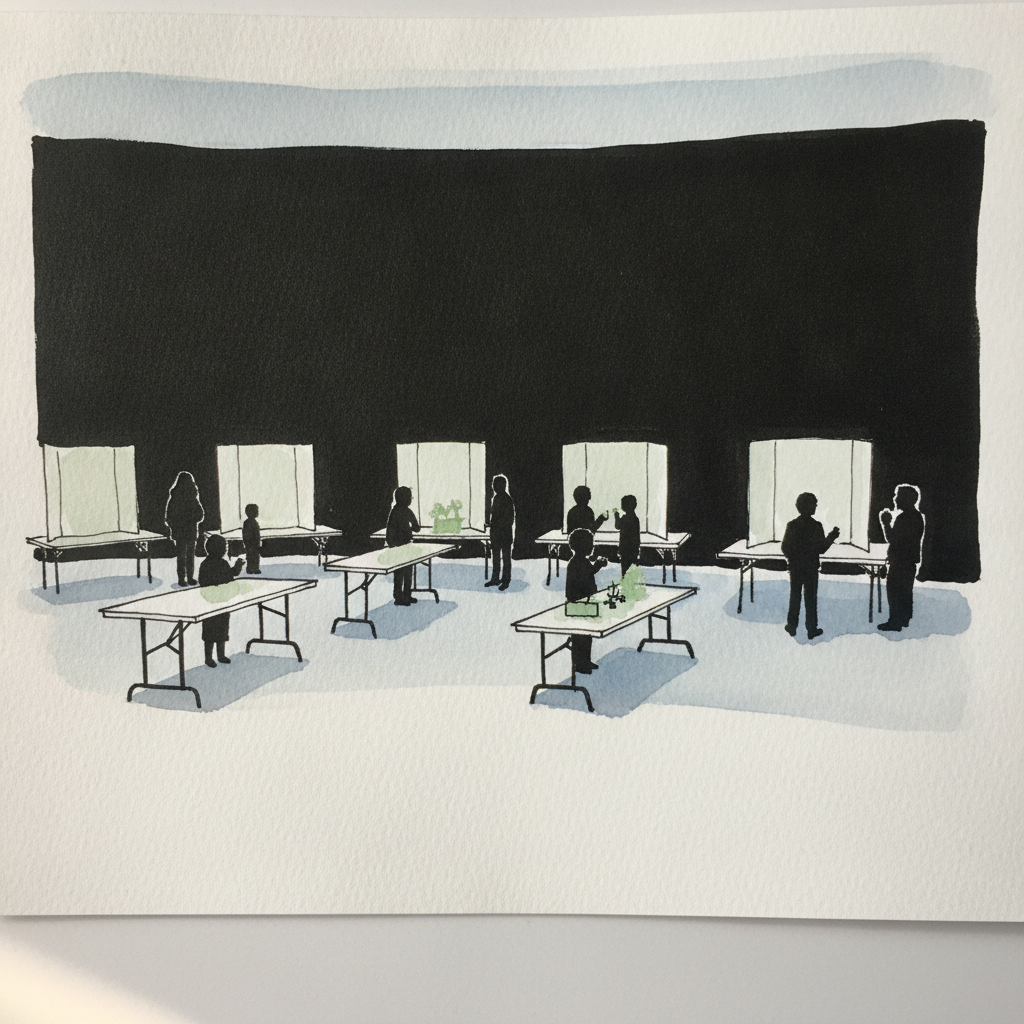Science fair with poster boards example 3