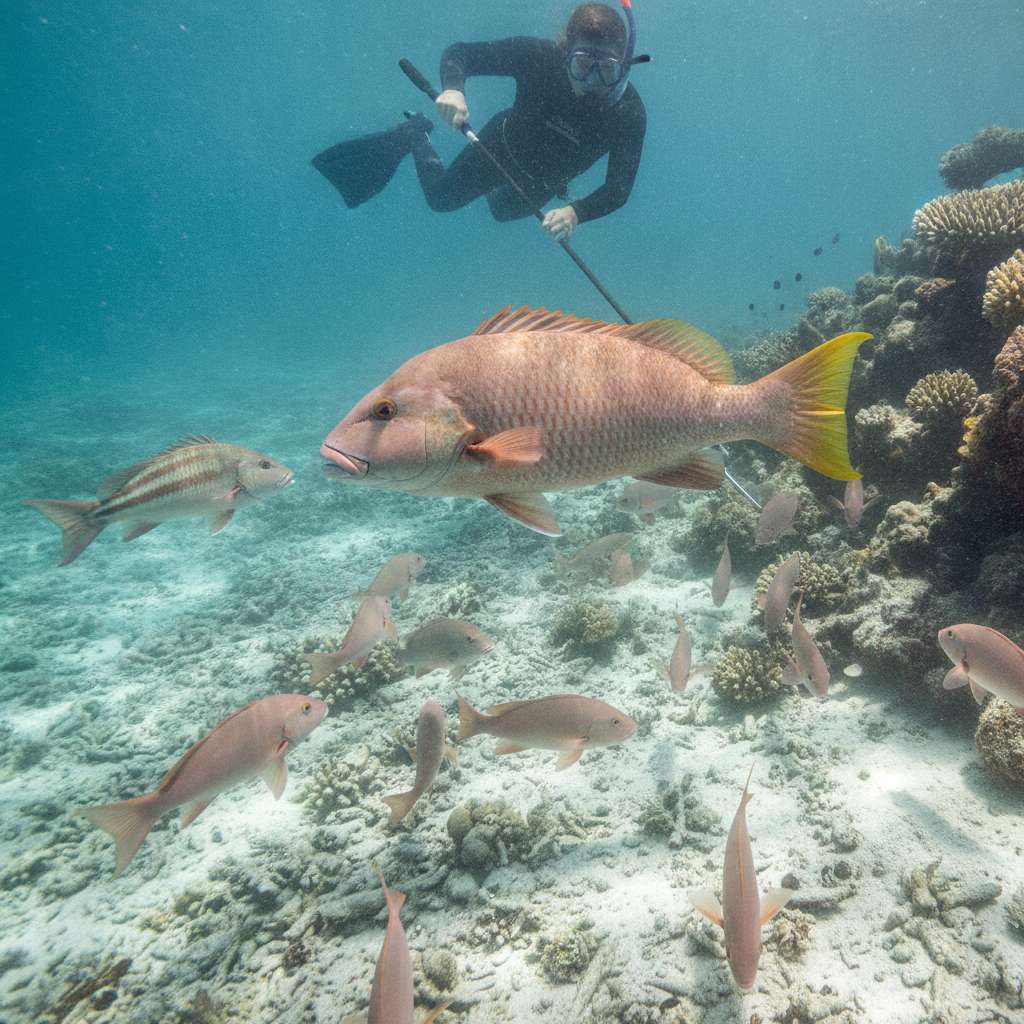 Hogfish AI-generated photoreal reference