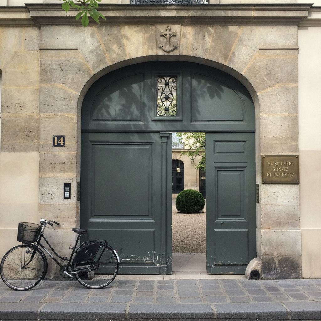 Rue Cassette, 6eme, Quiet Convent Side AI-generated photoreal reference