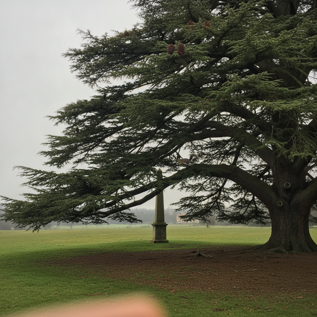 Cedar of Lebanon AI-generated photoreal reference
