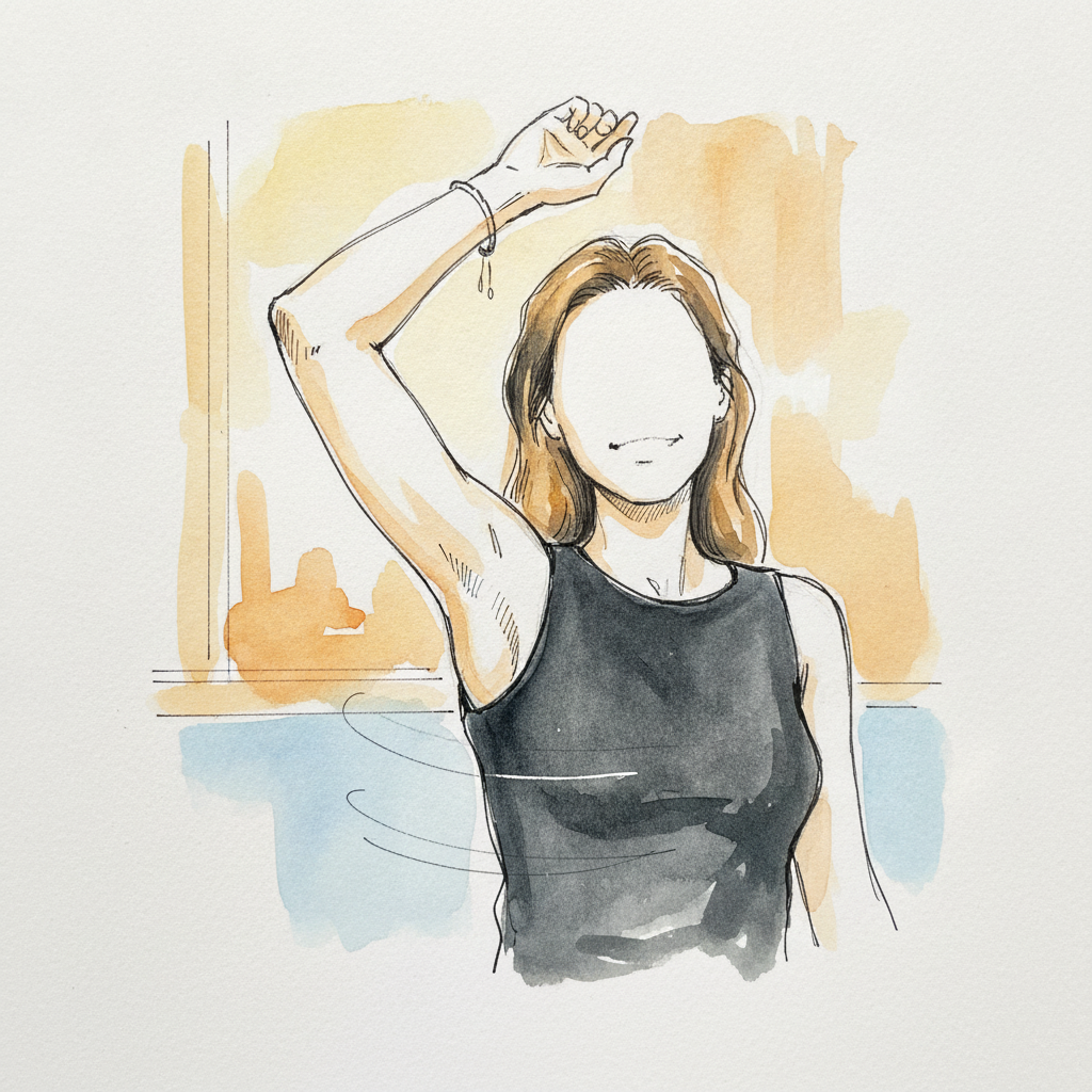 Soft underarm wave example 2