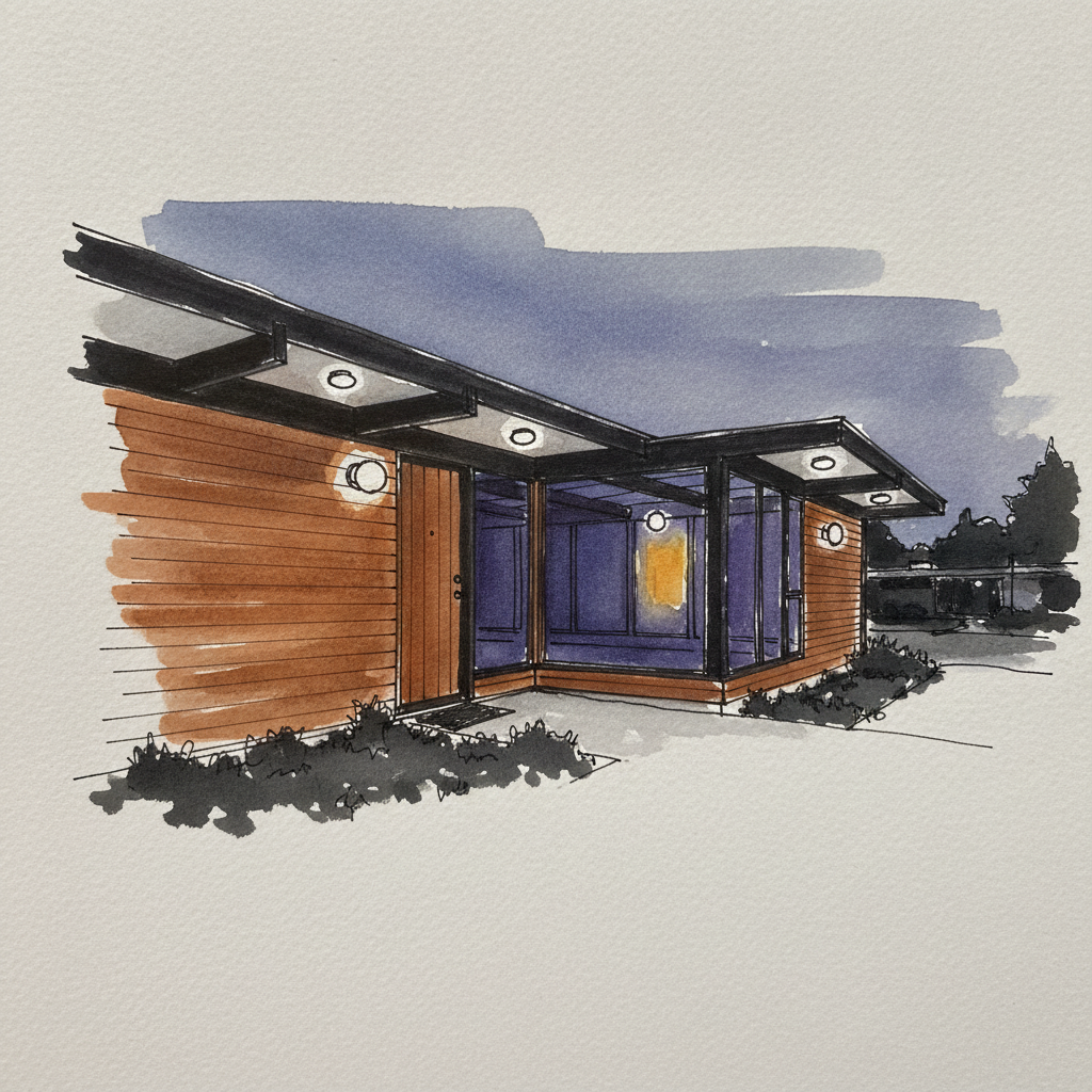 Eichler Home — Greenmeadow, Palo Alto, California, USA example 2